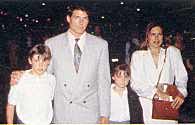 Christopher Reeve and Family