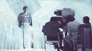 Filming in the Fortress of Solitude