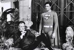 Superman confronts Lex Luthor